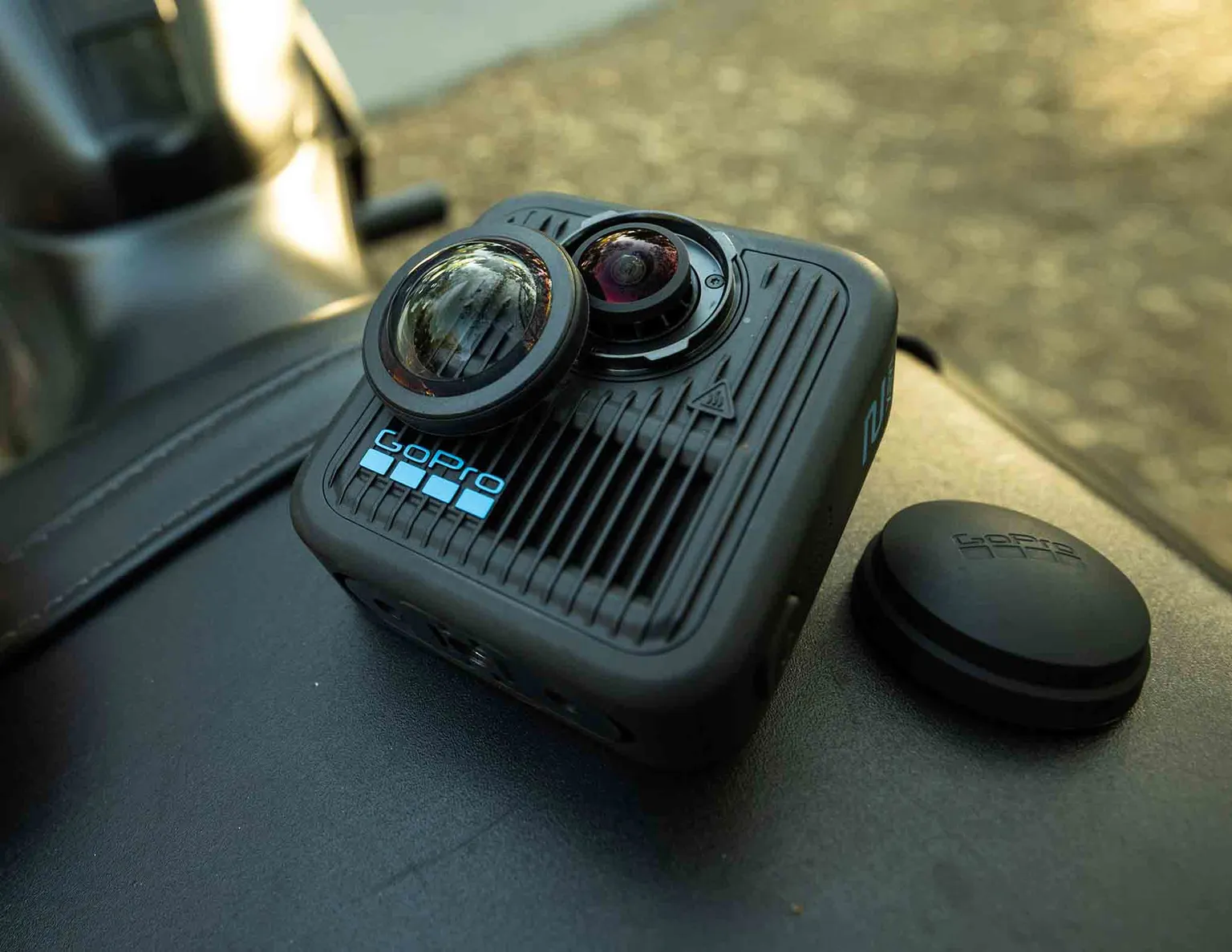 GoPro Max 2 зі знятою лінзою. Ілюстрація: GoPro