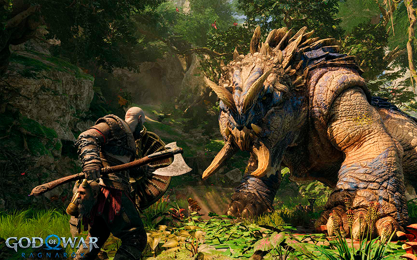 Pirate squirrel, depressed Freya, picturesque landscapes and various enemies: 10 new God of War Ragnarok screenshots-10