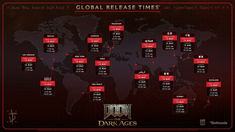 Affiche du jeu DOOM : Les âges sombres
