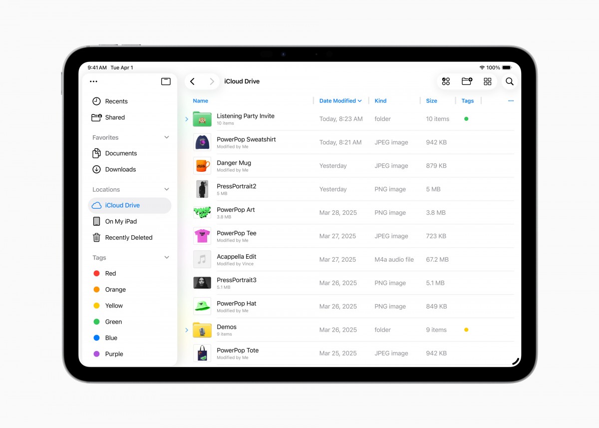 iPadOS 26 functions