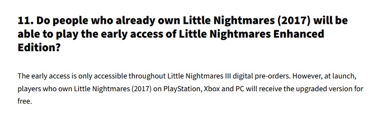 Промо изображение для Little Nightmares: Enhanced Edition