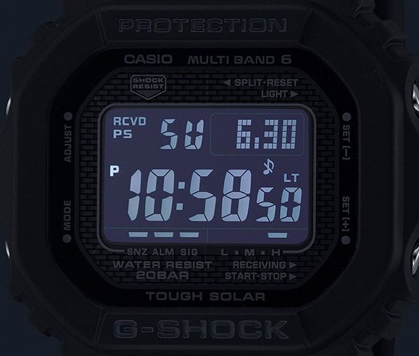 GW-5000HS-1ER black model