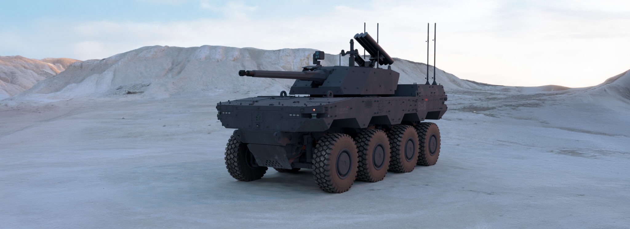 HAVOC RCV combat robotic platform