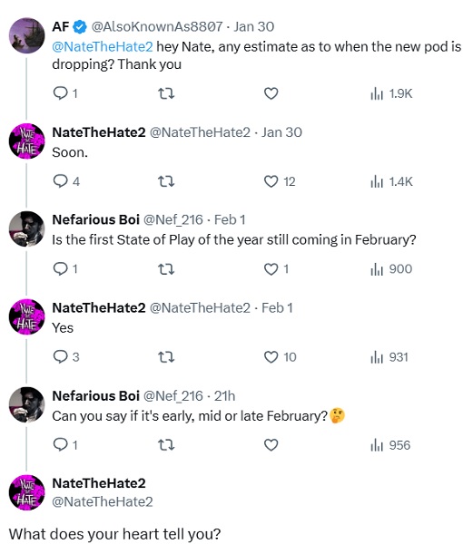 Correspondance de NateTheHate avec un abonné