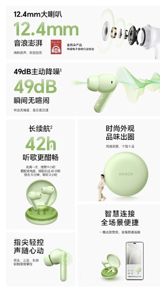Honor Earbuds A Pro - специфікації