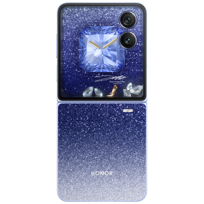 Синій варіант Honor Magic V Flip 2