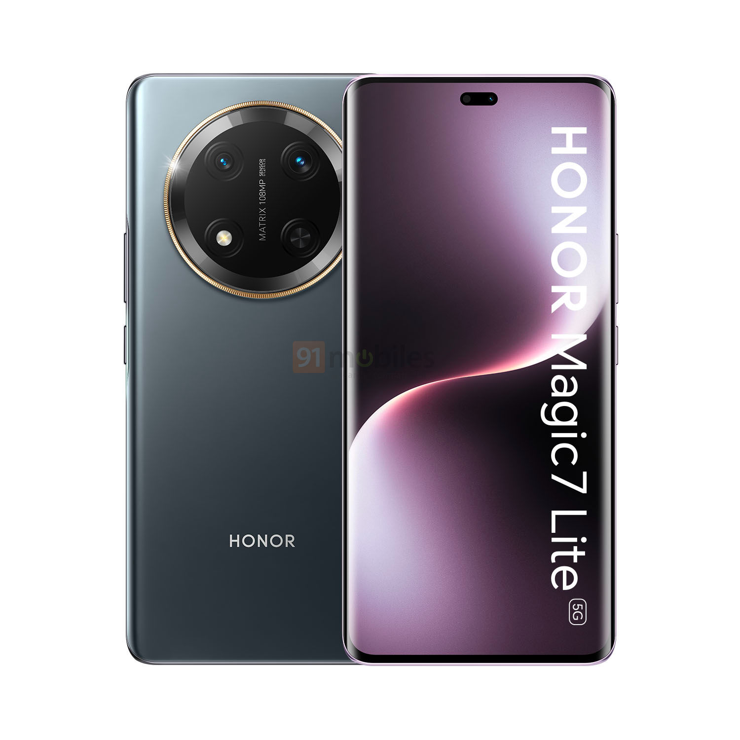 Honor Magic 7 Lite у сірому кольорі