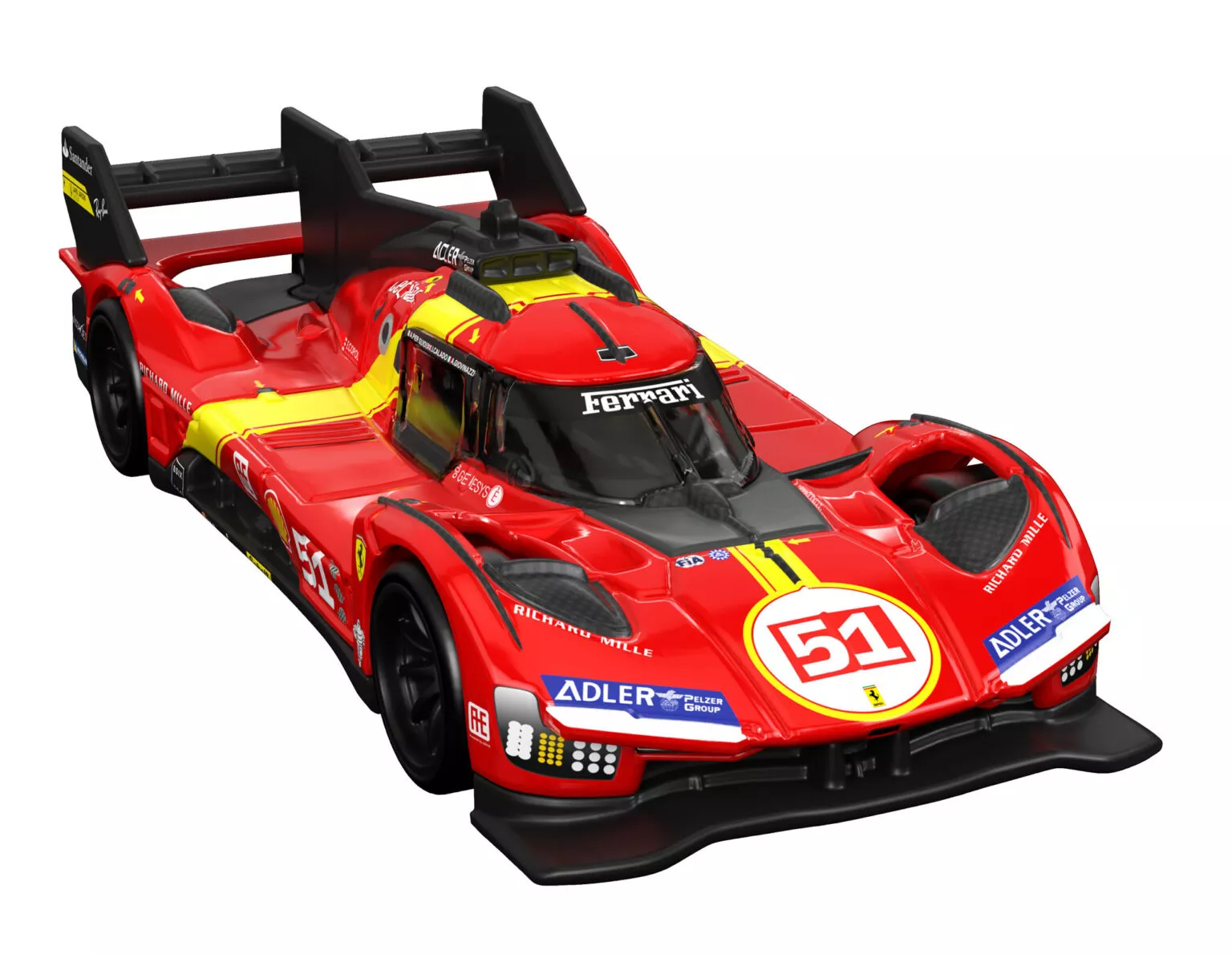 Modèle réduit radiocommandé de la Ferrari de Hot Wheels