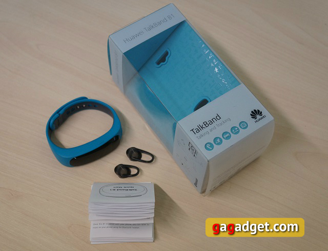 Обзор "умного" браслета Huawei TalkBand B1-12