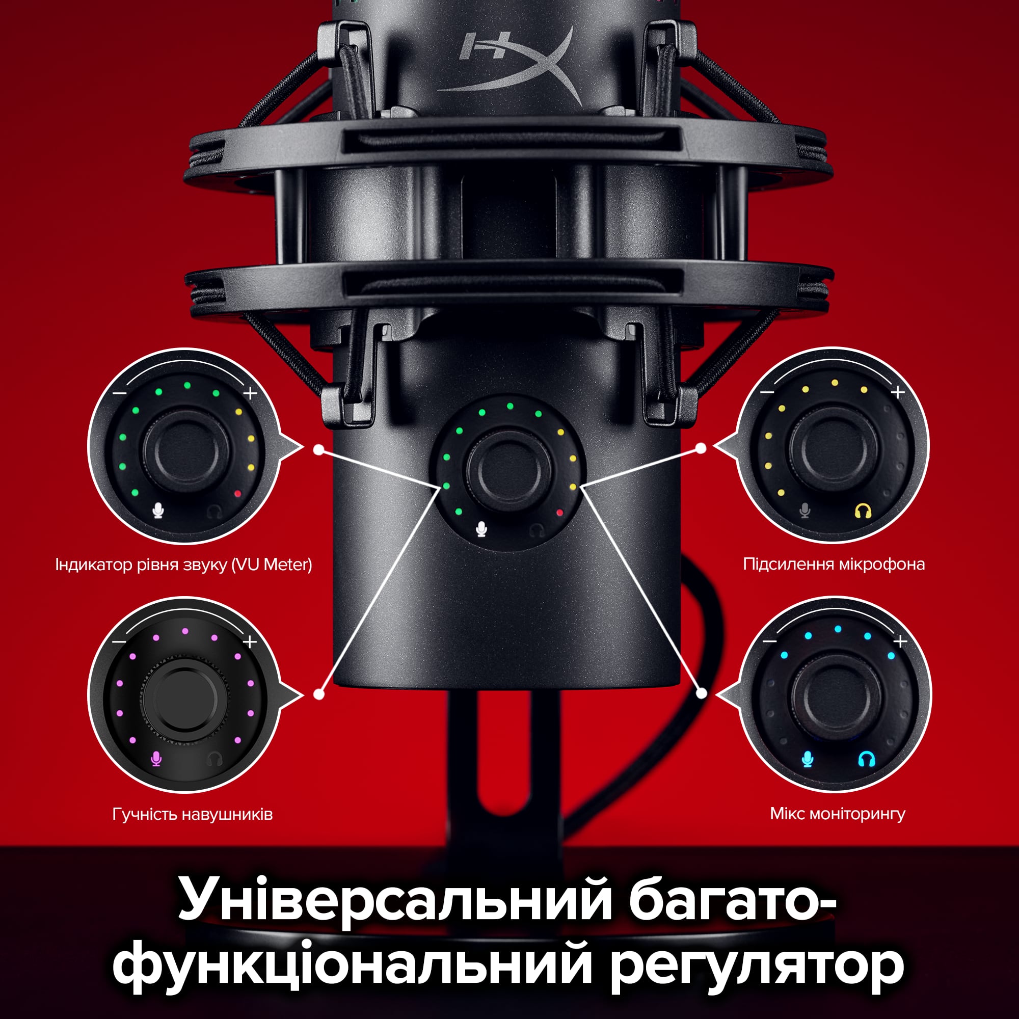 HyperX QuadCast 2 та QuadCast 2S: топові USB-мікрофони для стрімерів -3