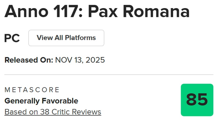 Anno 117: Pax Romana скриншот 1