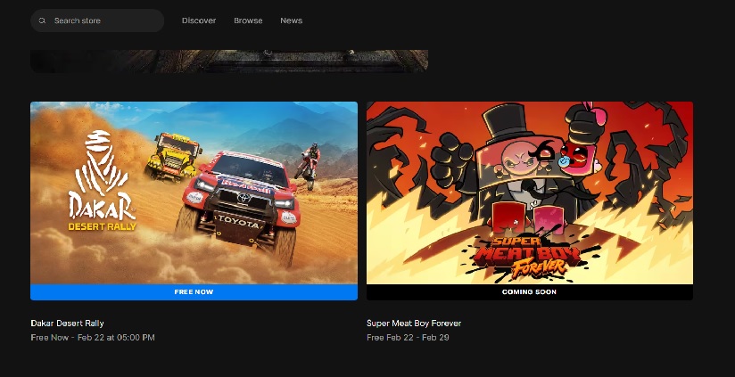 Change of plans: instead of the three-part Fallout EGS will offer the platformer Super Meat Boy Forever for free-2