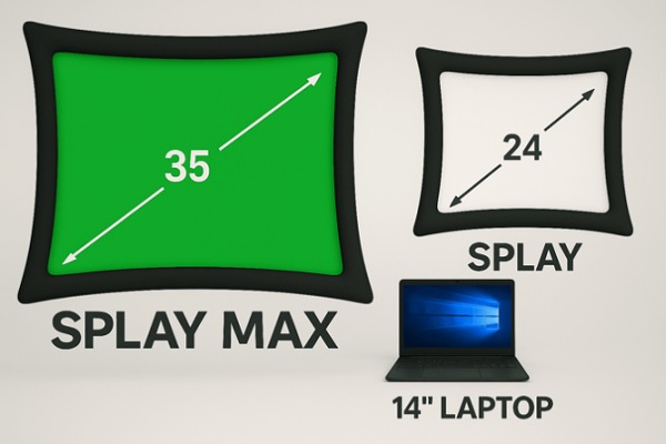 Splay Max у розгорнутому вигляді
