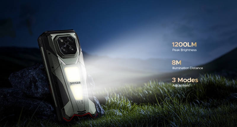 Doogee V Max LR rugged smartphone with laser rangefinder