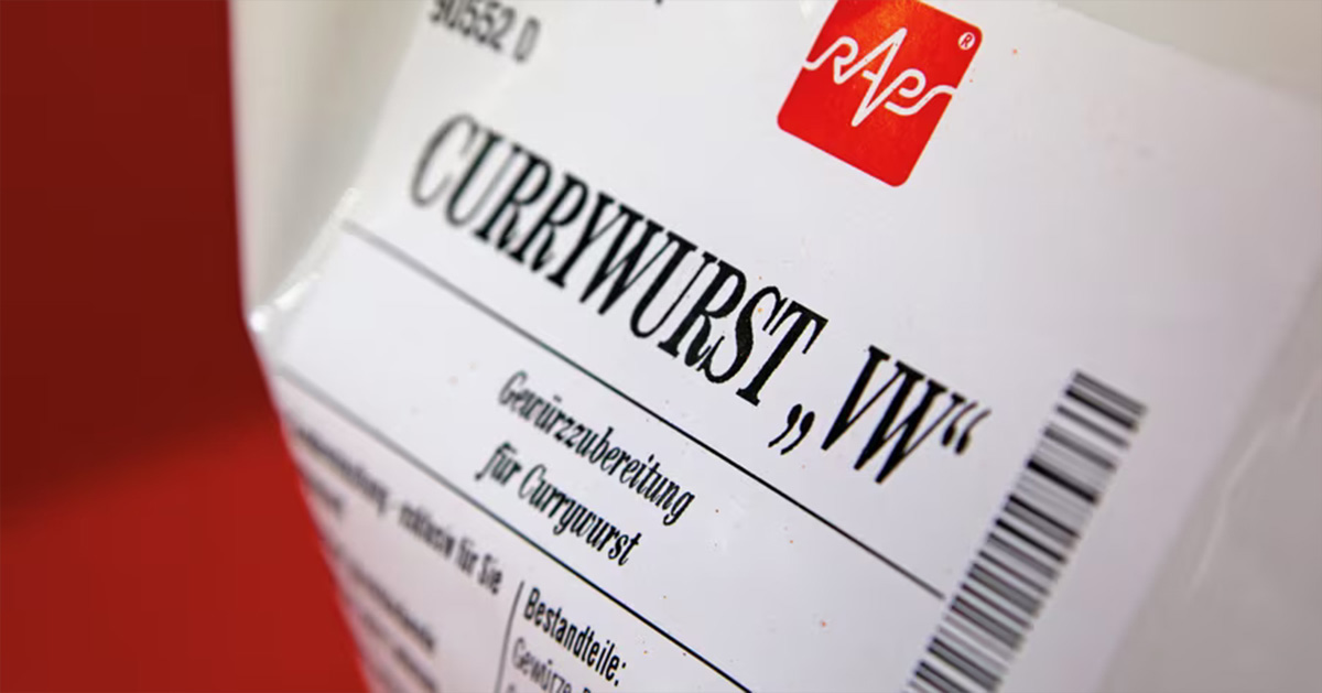 Volkswagen's VW Currywurst