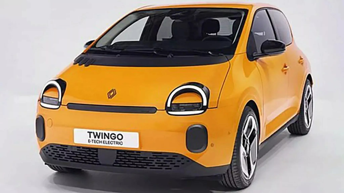 Renault Twingo четвертого покоління вид зпереду