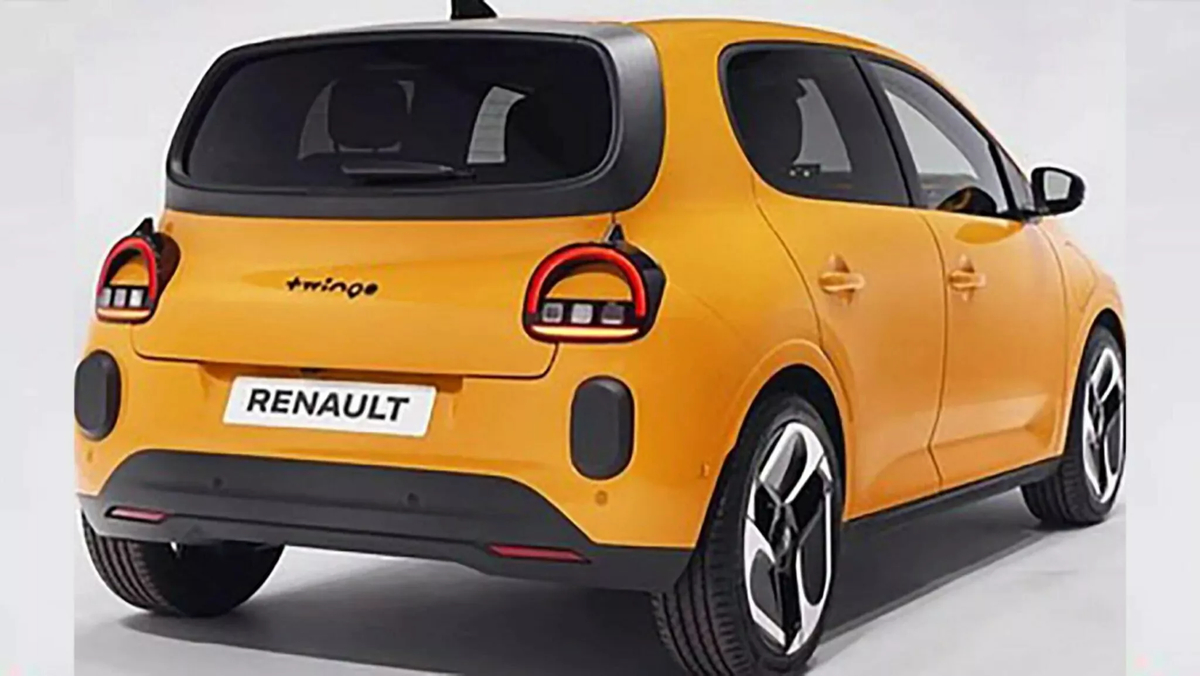 Renault Twingo четвертого покоління вид збоку