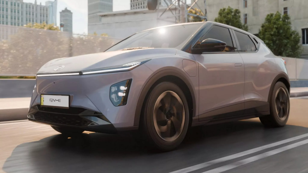 Задняя часть Perodua QV-E