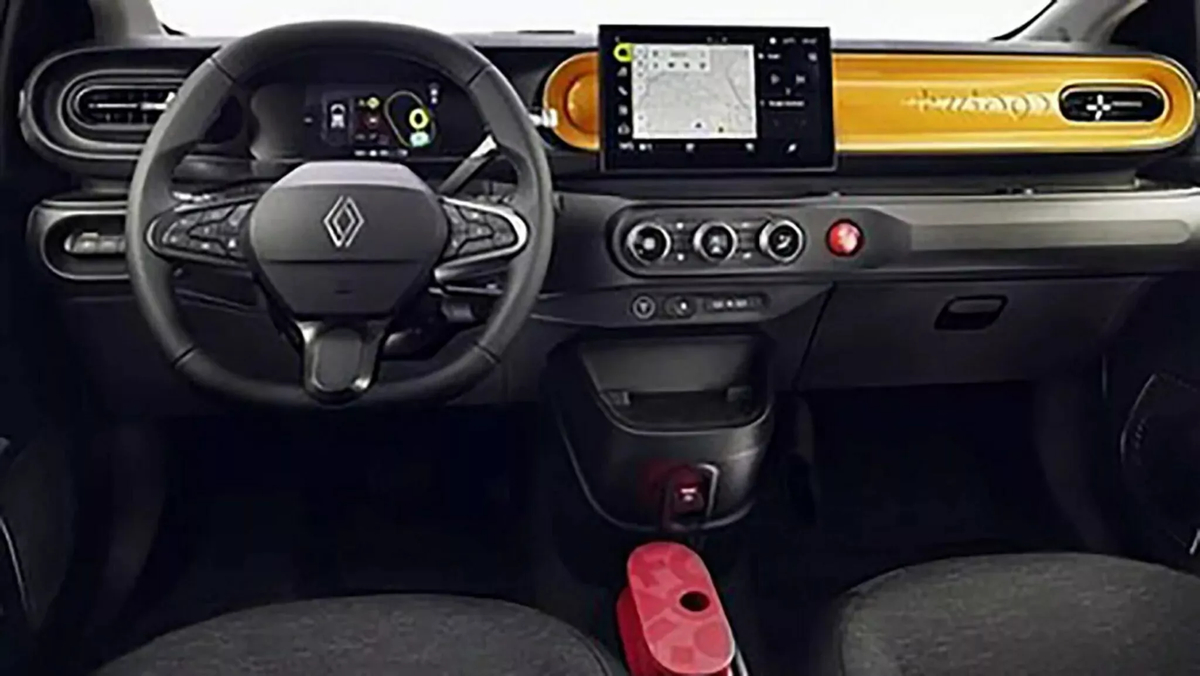 Інтер'єр Renault Twingo четвертого покоління