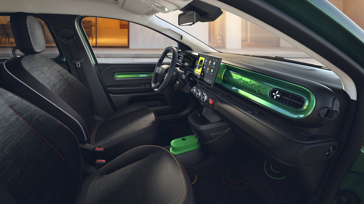 Інтер'єр - головний екран Renault Twingo E-Tech