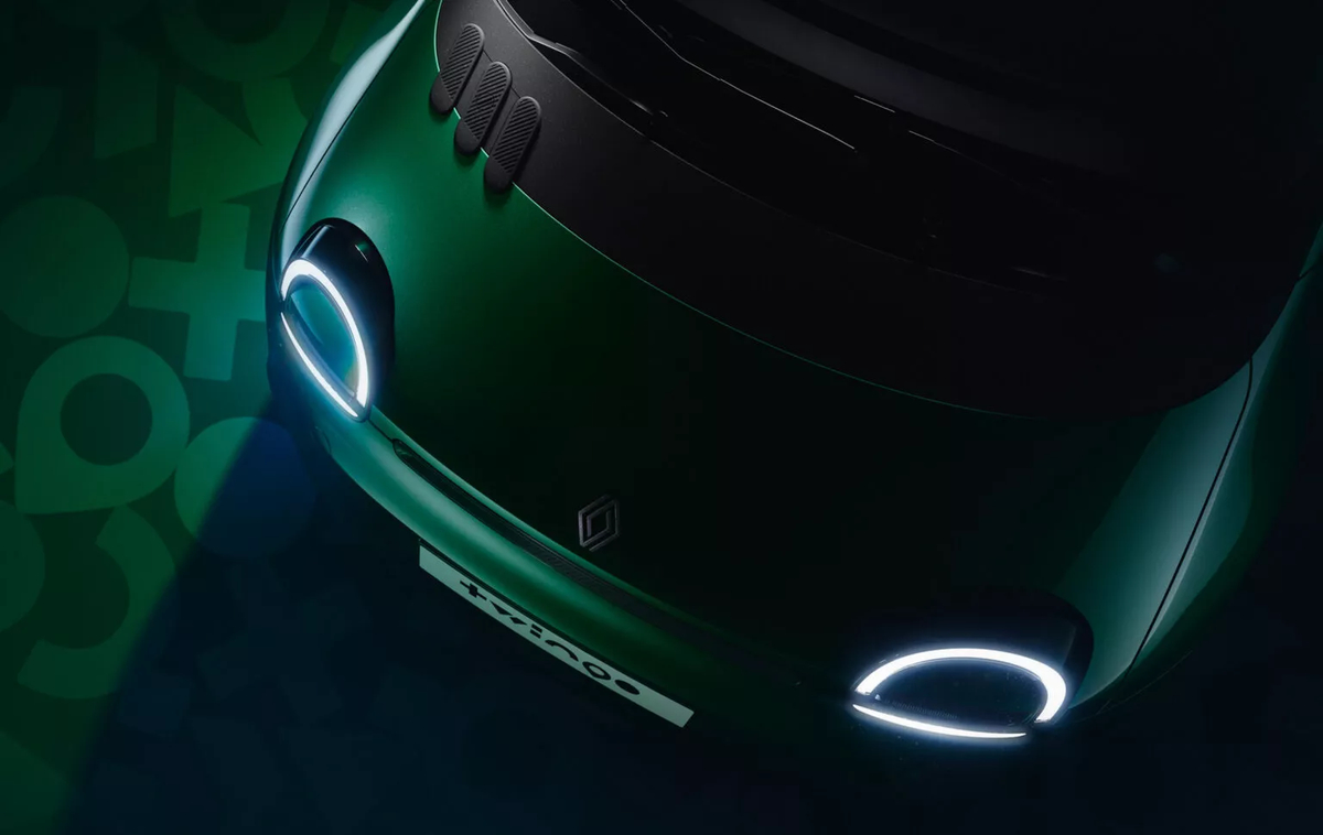 Боковий вид Renault Twingo
