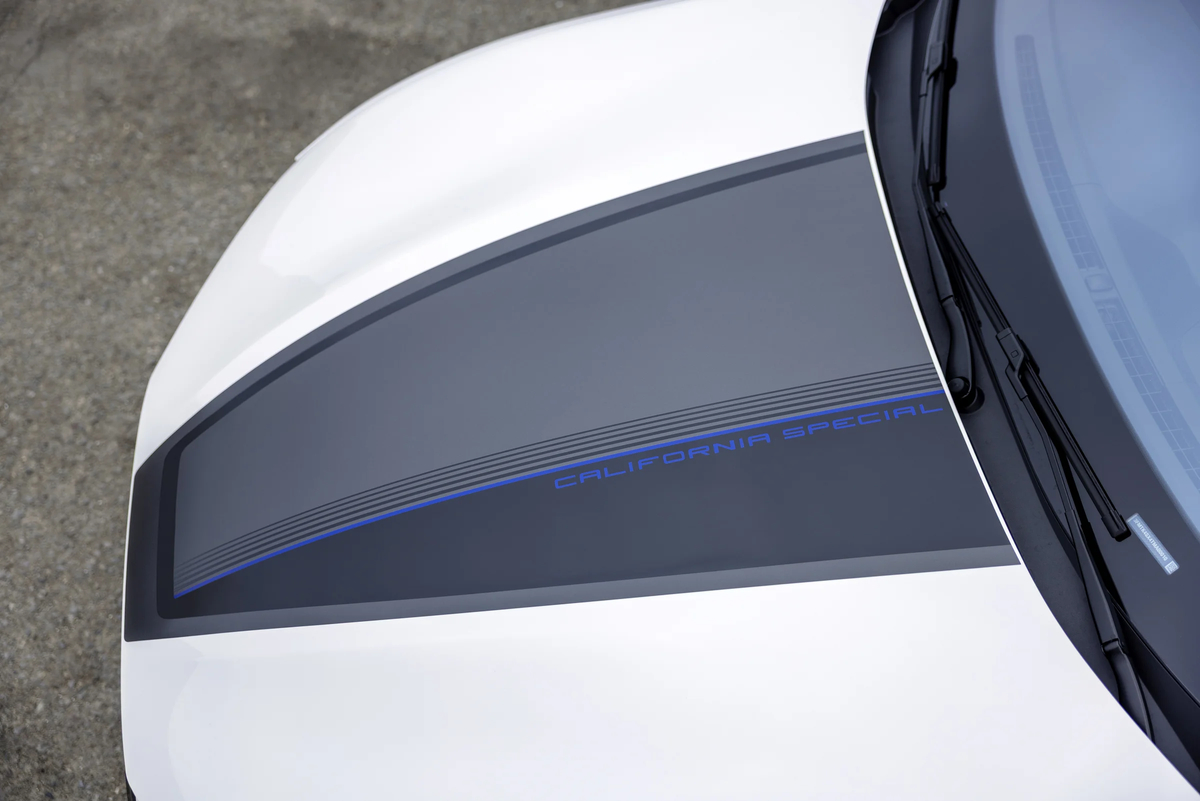 Ford Mustang Mach-E California Special hood