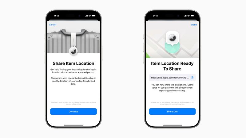 iOS 18.2 Share your location