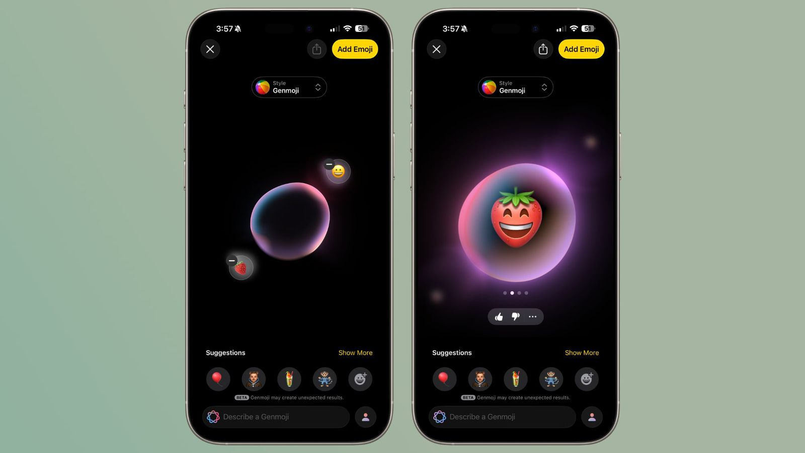 Demonstration of illustration generation capabilities in iOS 26