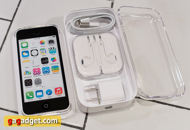 Обзор iPhone 5C-5