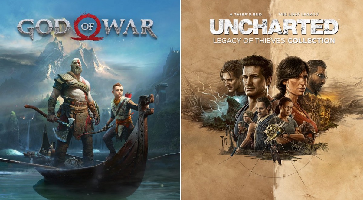 Two more Sony games will be available on the GOG shop, God of War (2018) and Uncharted: Legacy of Thieves Collection