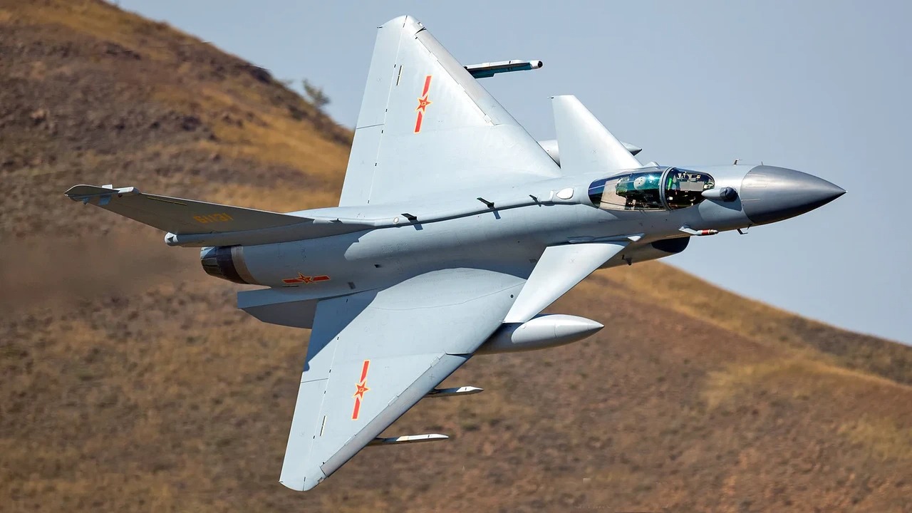 A J-10C fighter jet. Illustration: Air Force of the People's Republic of China