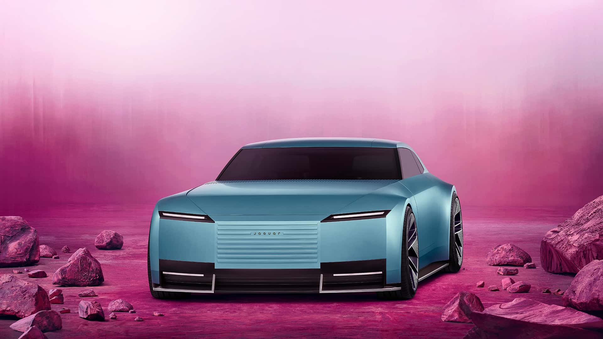 Jaguar Type 00 Concept передний вид