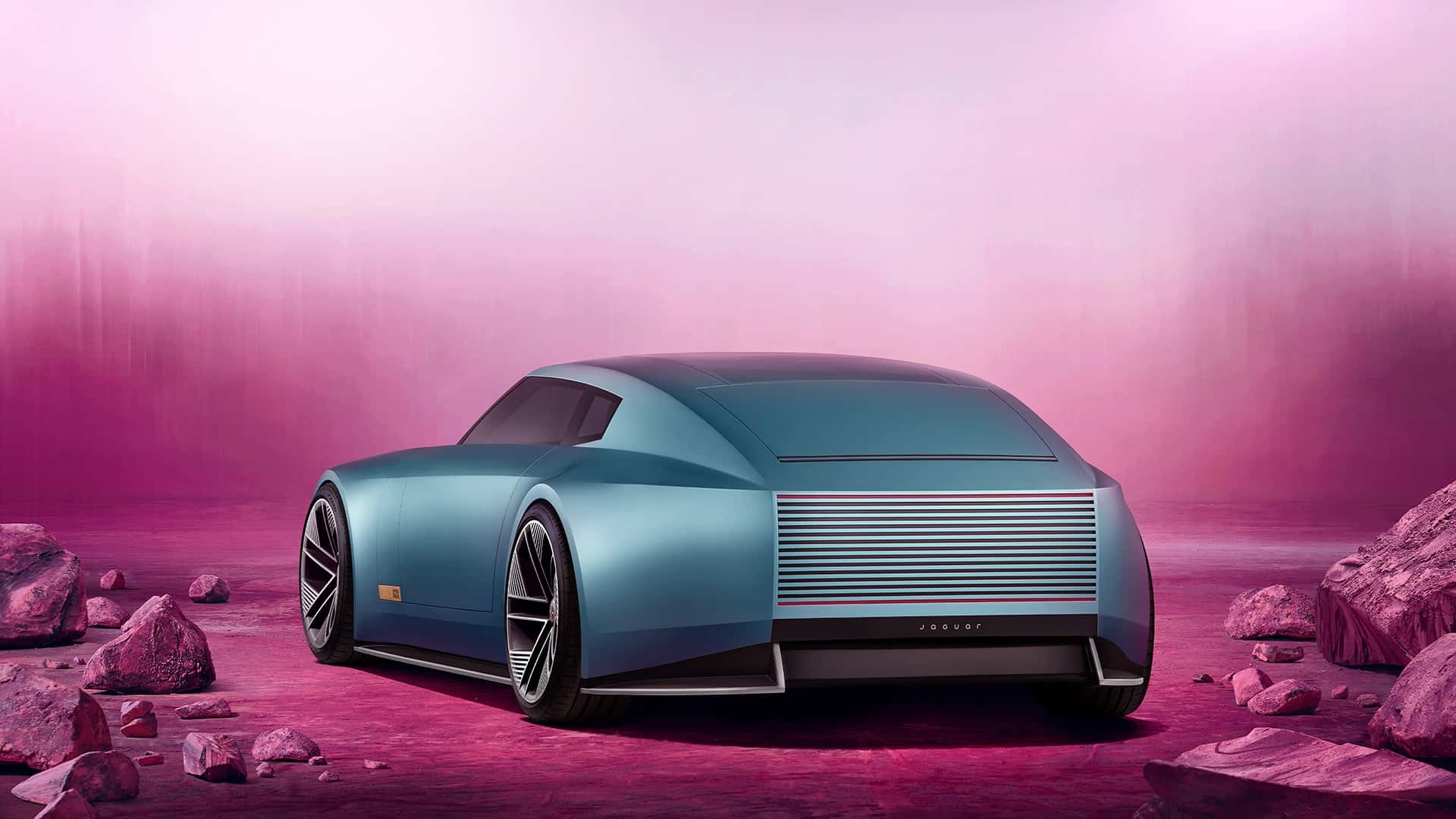 Jaguar Type 00 Concept вид сзади