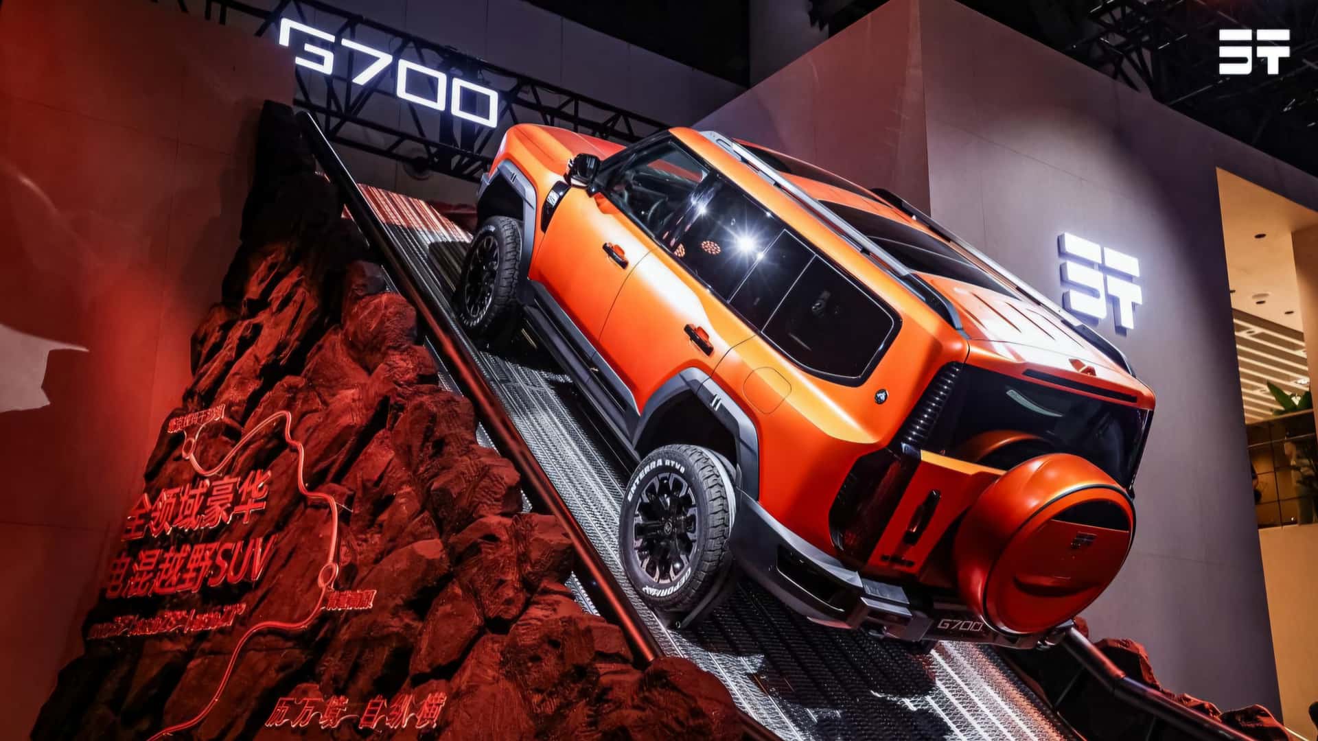 Интерьер Jetour G700 с премиальными функциями