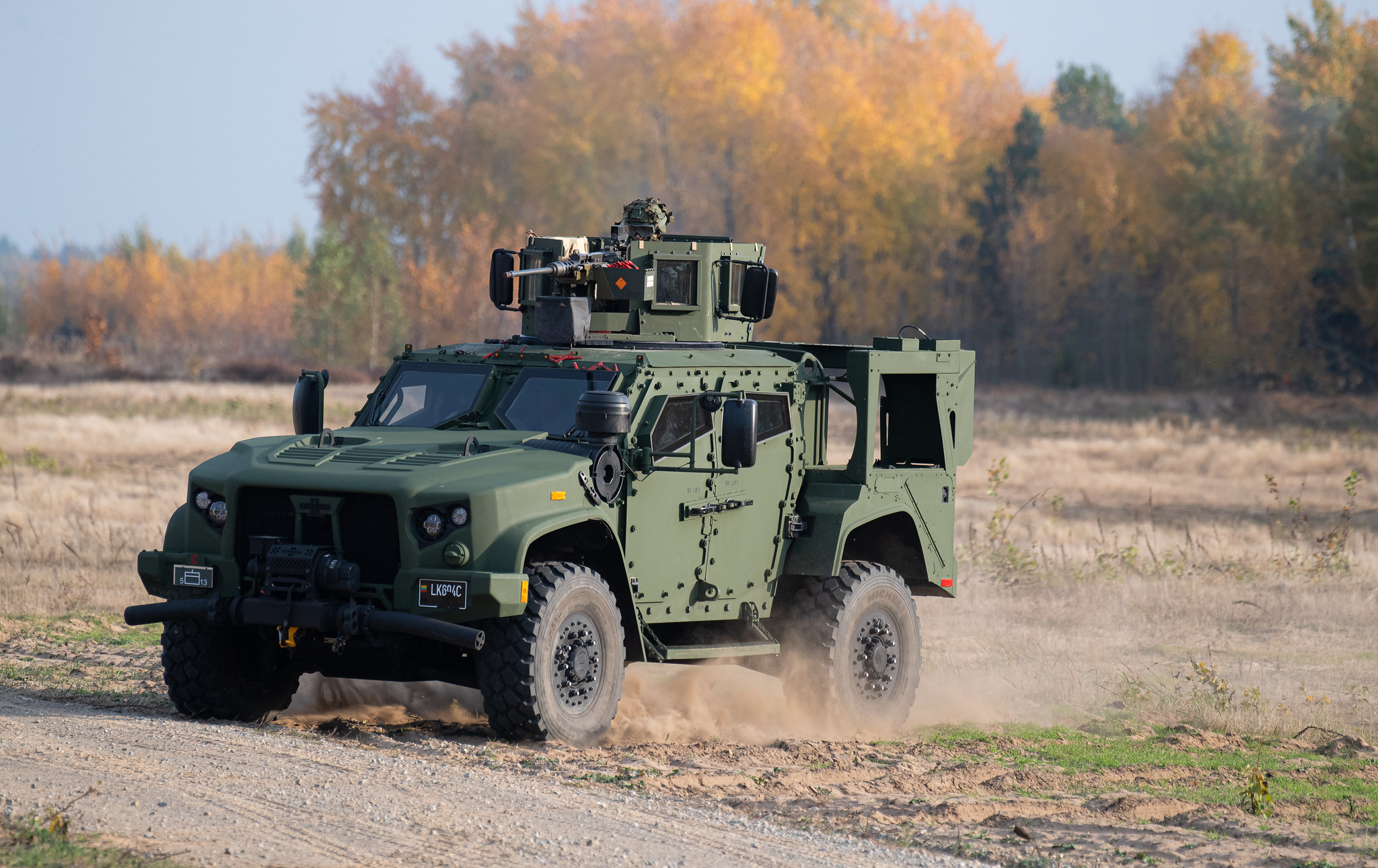 Бронеавтомобіль JLTV ЗС Литви. Ілюстрація: Міноборони Литви