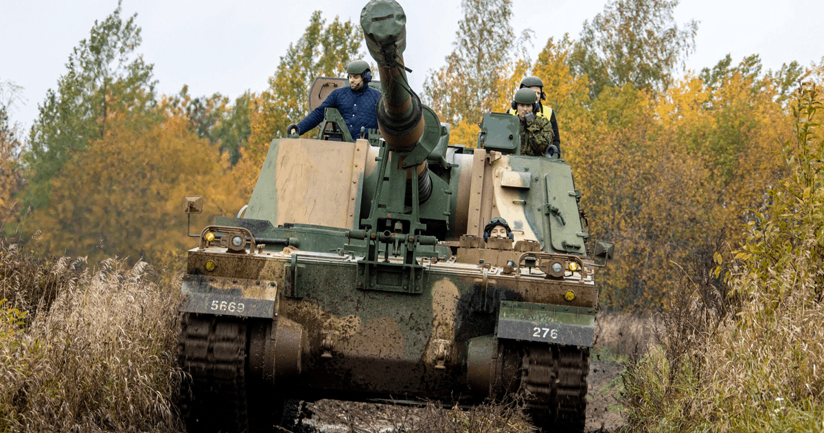 K9 Thunder. Ілюстрація Міноборони Естонії