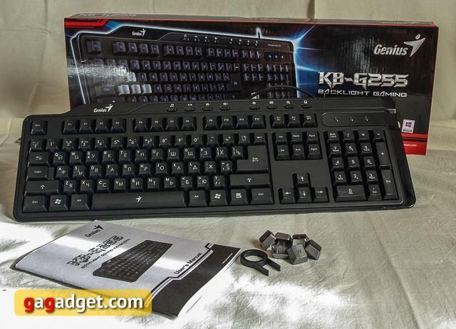 Обзор игровой клавиатуры Genius KB-G255