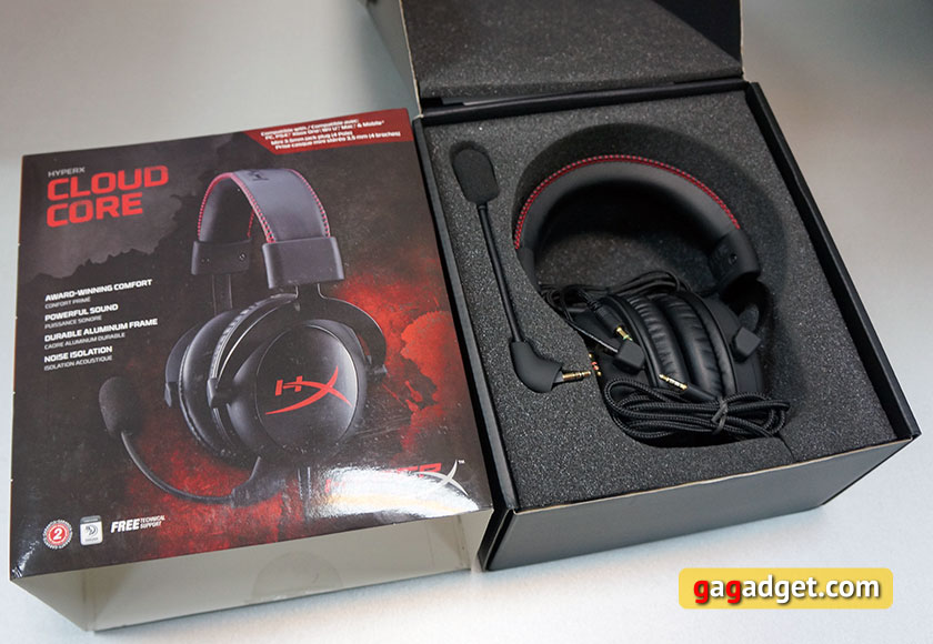 Обзор геймерской гарнитуры HyperX Cloud Core-2