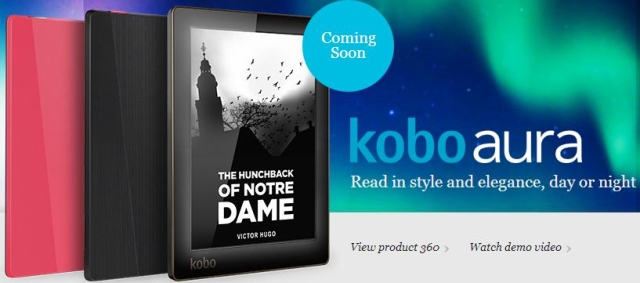 Kobo представила планшеты Arc 10HD, 7HD, 7 и ридер Aura-4