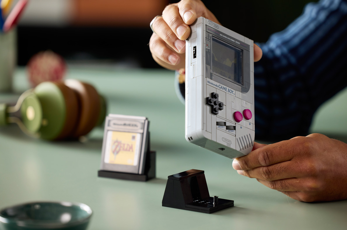 LEGO Game Boy Lenticular Screen