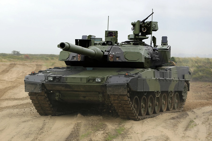 Illustration du char Leopard 2 par KNDS
