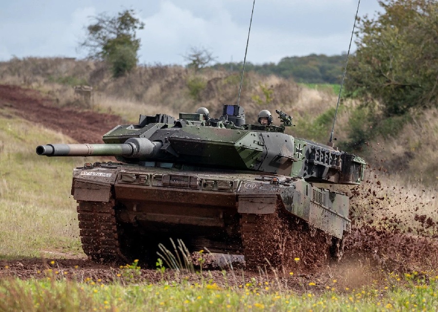 German tank Leopard 2A8, Bundeswehr