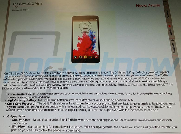 LG G Vista: еще один вариант флагмана с большим экраном маленького разрешения-2
