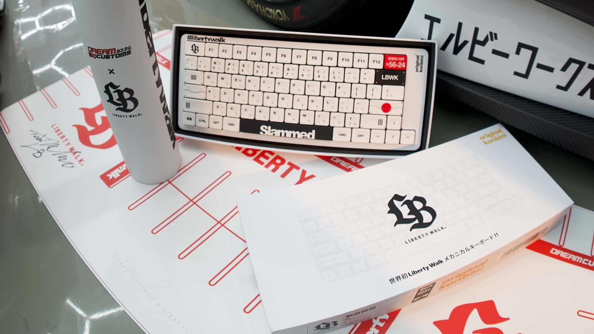 Clavier mécanique Liberty Walk - vue générale