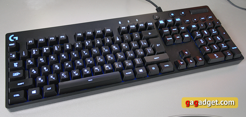 Обзор механической геймерской клавиатуры Logitech G810 Orion Spectrum-13