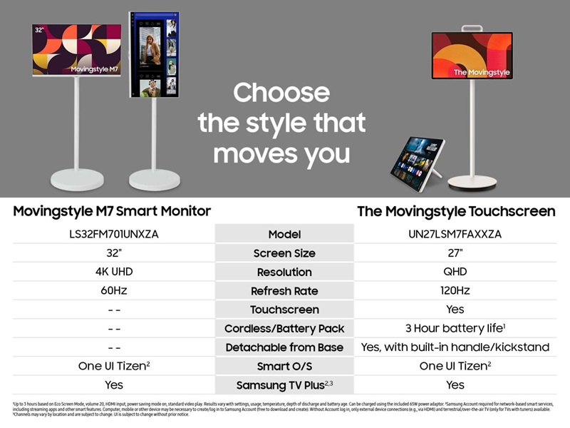 Монитор Samsung Movingstyle