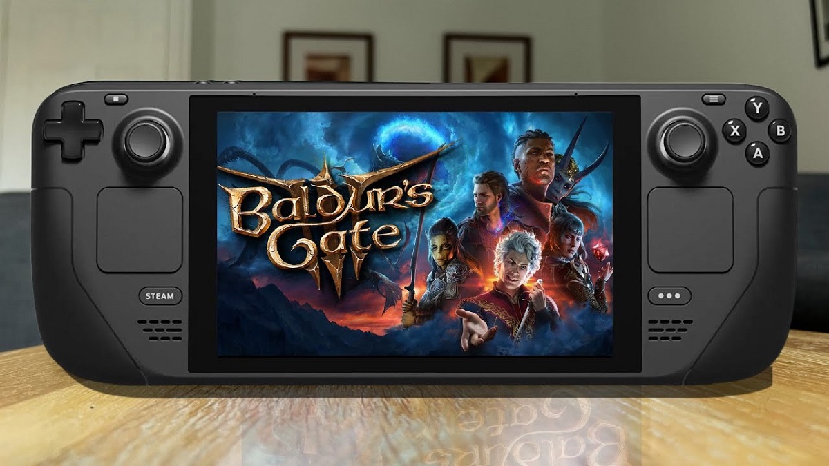 Baldur's Gate III et Cyberpunk 2077 ont été les jeux les plus populaires sur Steam Deck en novembre.
