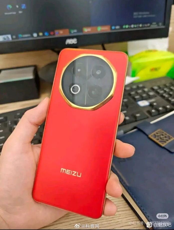 Leaked photo of the back panel of Meizu Note 16 smartphone