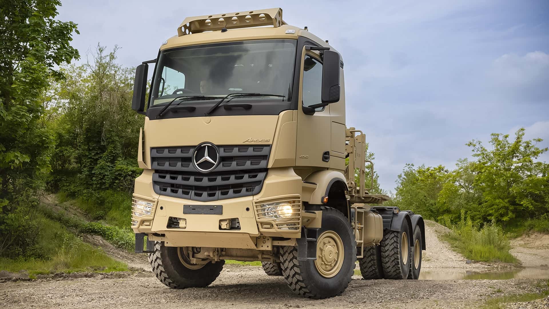 Mercedes-Benz Arocs 4042 AS 6x6, camion de l'armée