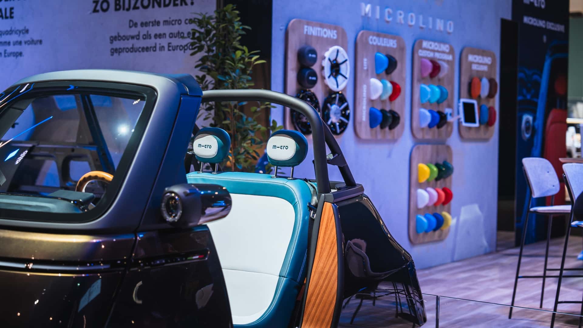 Microlino Spider at Brussels Motor Show 2025 - view 2